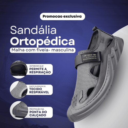 Sandália Ortopédica Confortmax (Compre 1 Leve 2) 🎁
