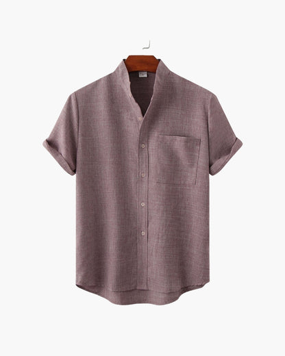 Mandarin Collar Shirt