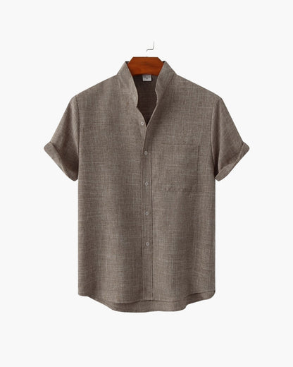 Mandarin Collar Shirt