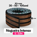 Kit Painel Ripado Autocolante 3M Laminado  | Linha Madeto | DIY