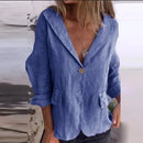 [COMPRE 1 E LEVE 2] Blazer Casual Luar™ em Linho de Algodão / Sinta a Leveza e o Estilo que Acompanham Você em Qualquer Ocasião!