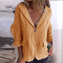 [COMPRE 1 E LEVE 2] Blazer Casual Luar™ em Linho de Algodão / Sinta a Leveza e o Estilo que Acompanham Você em Qualquer Ocasião!