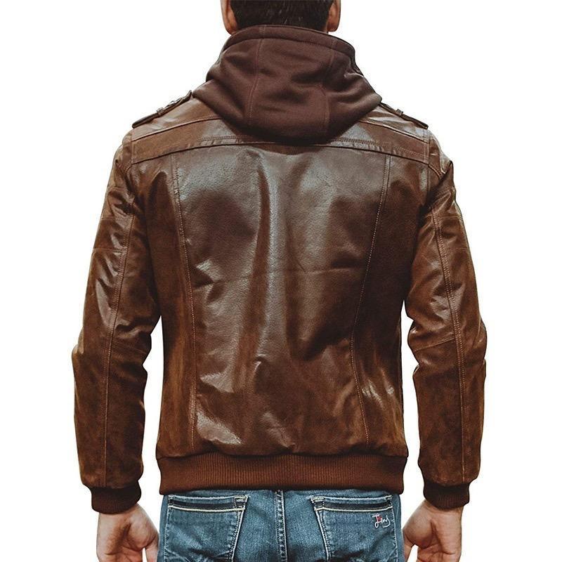 Jaqueta Imponence® - clássica em couro pu